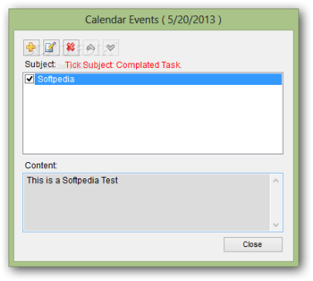 MCTA Calendar Free Edition screenshot 3