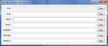 MD5 Checker screenshot