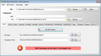 MD5 Hash Check 4dots screenshot 2