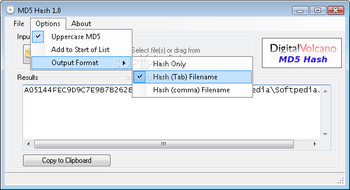 MD5 Hash screenshot 2