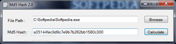 MD5 Hash screenshot