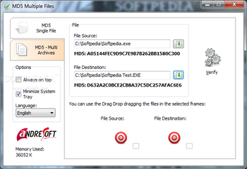 MD5 Multiple Files screenshot