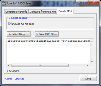 MD5Mate screenshot 3