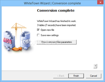 MDB to DBF Converter screenshot 3