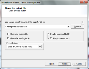MDB to XLS Converter screenshot 2