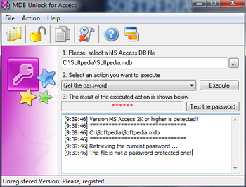 MDB Unlock for Access screenshot 2