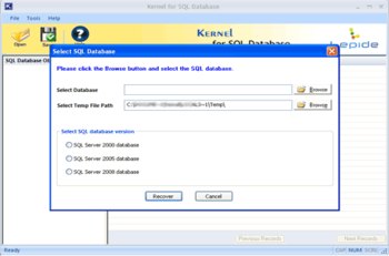 MDF Recovery screenshot 3