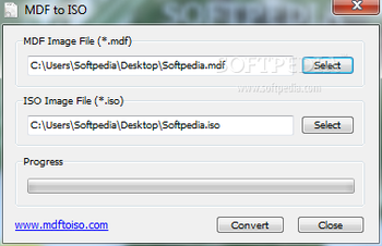MDF to ISO screenshot