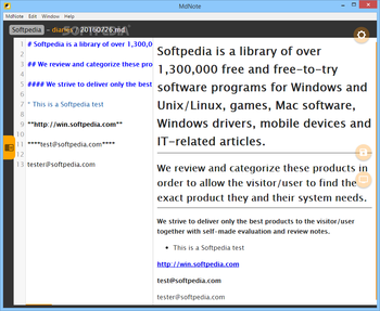 MdNote screenshot 2