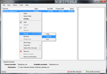 MDownloader screenshot