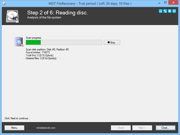 MDT FileRecovery screenshot 2