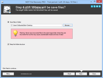 MDT FileRecovery PRO screenshot 4