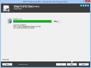 MDT FileRecovery PRO screenshot 5