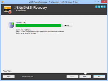 MDT PhotoRecovery screenshot 5