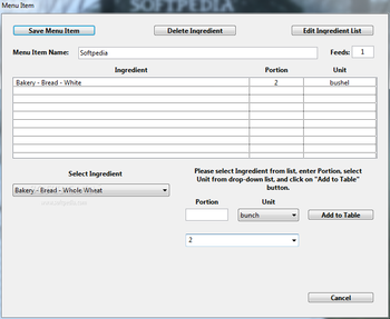 Meal Planning screenshot 2