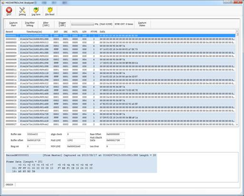 Mechatrolink Analyzer screenshot