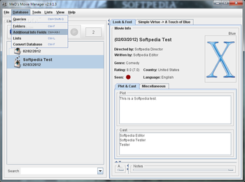 MeD's Movie Manager screenshot 4