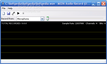 MEDA Audio Recorder screenshot
