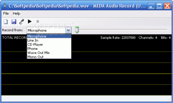 MEDA Audio Recorder screenshot 2