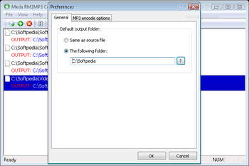 Meda RM2MP3 Converter screenshot 3