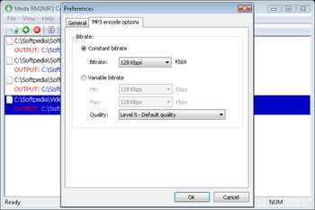 Meda RM2MP3 Converter screenshot 5