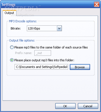 MEDA WMV/WMA/MP3 Converter screenshot 2