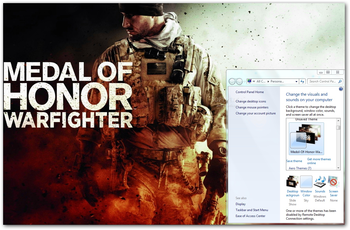 Medal of Honor: Warfighter Theme screenshot