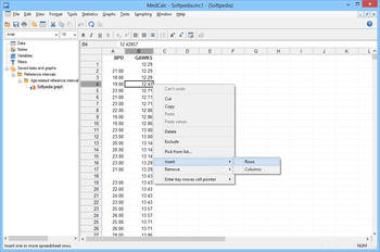 MedCalc screenshot