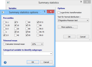 MedCalc screenshot 12