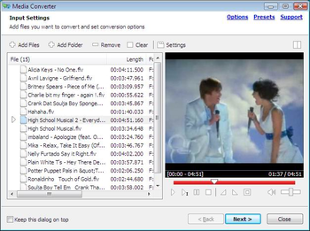 Media Converter screenshot