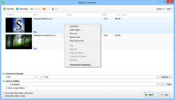 Media Converter (formely Bobabo Media Converter) screenshot