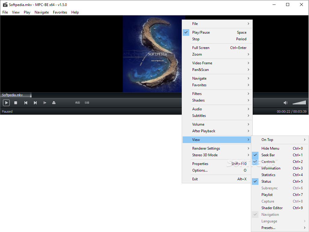 Media Player Classic Black Edition Download Free With Screenshots