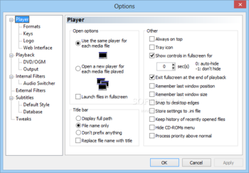 Media Player Classic for Win2k/XP screenshot 8