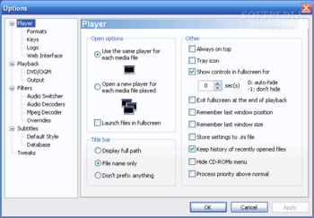 Media Player Classic screenshot 2