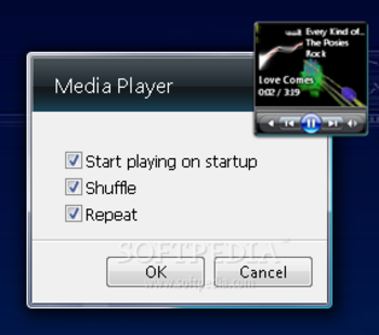 Media Player Vista Gadget screenshot 2