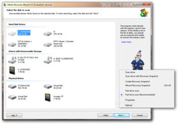 Media Recovery Wizard screenshot 2