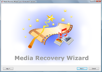 Media Recovery Wizard screenshot
