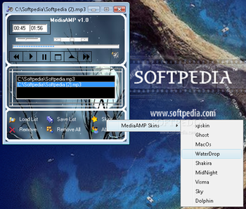 MediaAMP screenshot