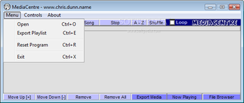 MediaCentre screenshot 2
