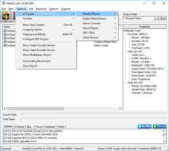 MediaCoder Web Video Edition screenshot 8