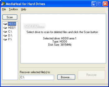 MediaHeal for Hard Drives screenshot 3
