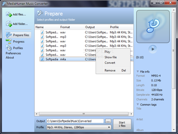 MediaHuman Music Converter screenshot