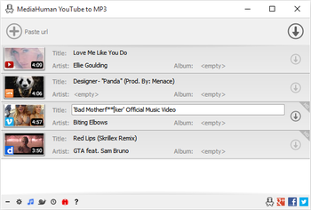 MediaHuman YouTube to MP3 Converter screenshot