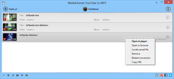 MediaHuman YouTube to MP3 screenshot