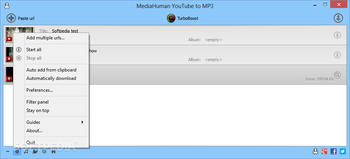 MediaHuman YouTube to MP3 screenshot 3