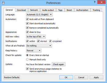 MediaHuman YouTube to MP3 screenshot 4