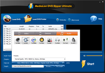 MediaLion DVD Ripper Ultimate screenshot 3
