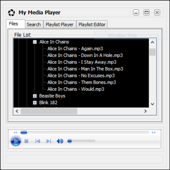 MediaPlayer4Windows screenshot 4