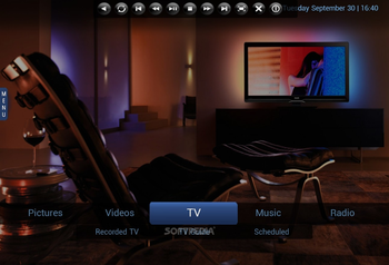 MediaPortal screenshot