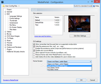 MediaPortal screenshot 18